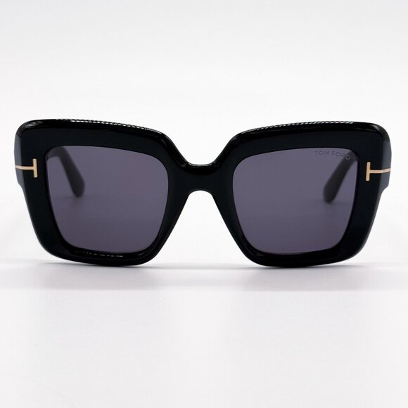 NEW TOM FORD SUNGLASSES ESME TF1157 01A BLACK WOMEN EYEWEAR FT1157/S 01A main image 9